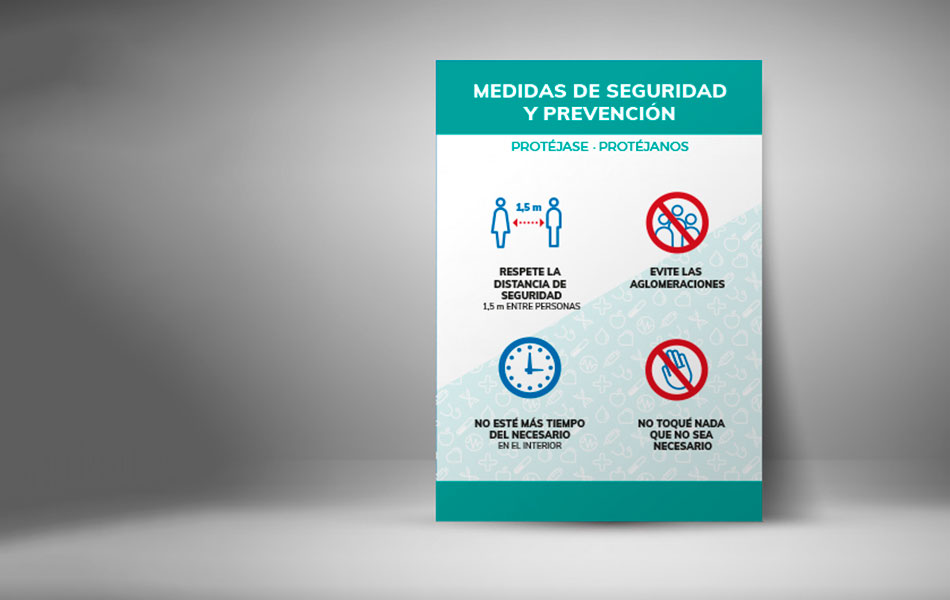 cartel información coronavirus
