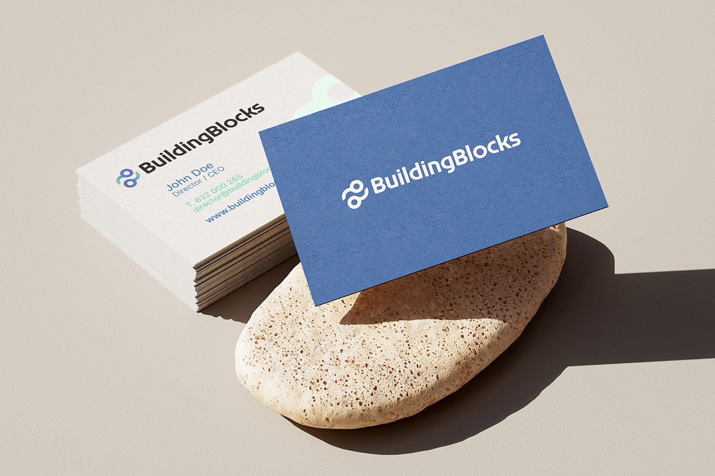 tarjetas de visita diseñadas para empresa de software