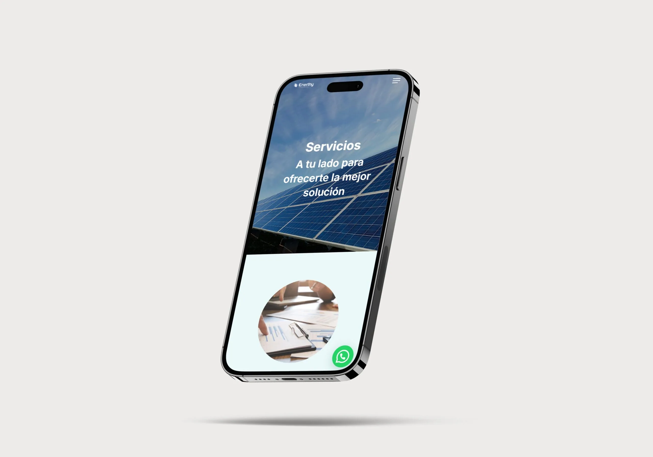Diseño web responsive para asesoría energética