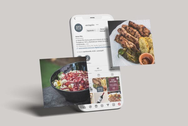 diseño de redes sociales para restaurante en sevilla