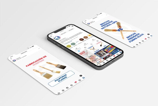 diseño de redes sociales para empresa de pintura profesional