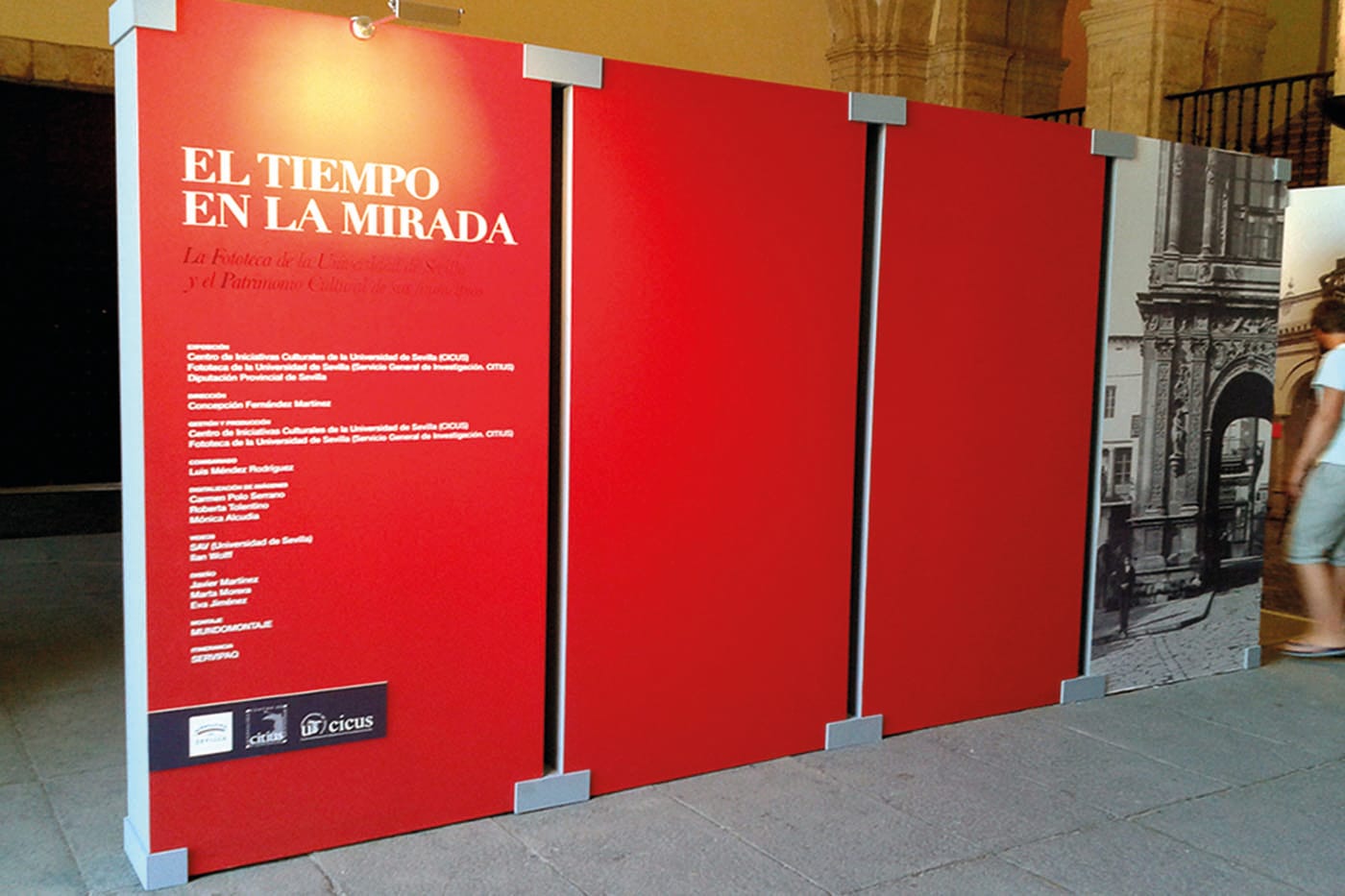 vinilos para exposición fotográfica Sevilla